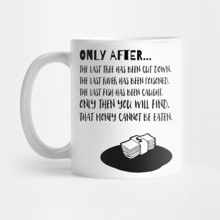 Only After - Money Quote Mug